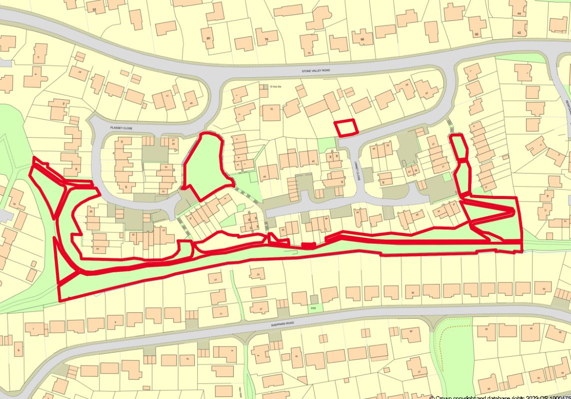 Property for Auction in London - Land South of Stoke Valley Road, Exeter, Devon, EX4 5HG