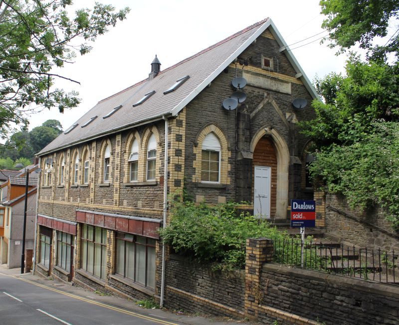 Property for Auction in London - Flat 6 Wesleyan Church, High Street, Llanhilleth, Abertillery, Gwent, NP13 2RB