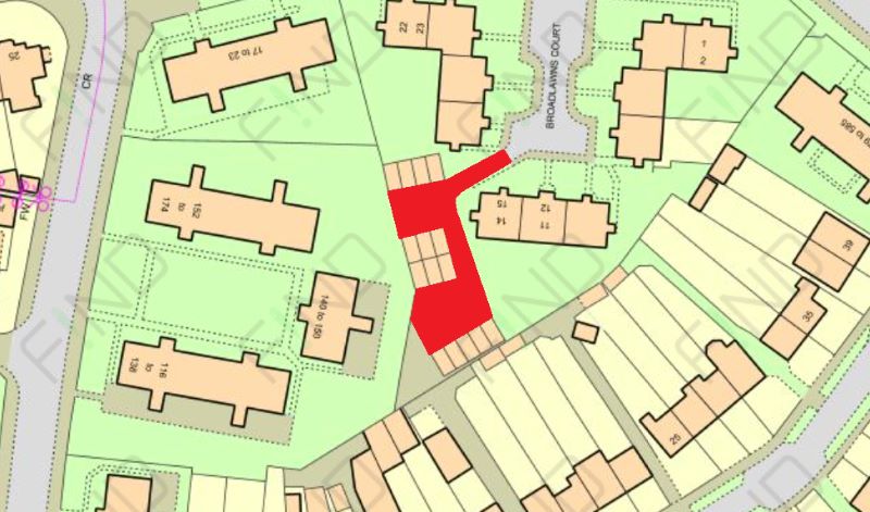 Property for Auction in London - Land at Rear of Broadlawns Court, Harrow, Middlesex, HA3 7HN