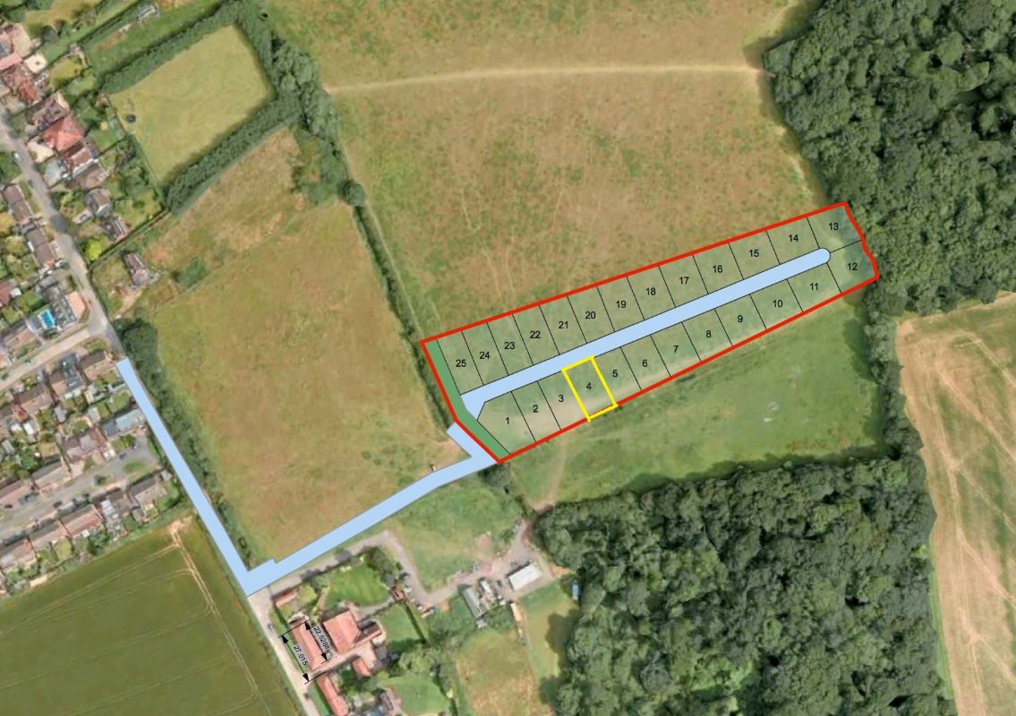 Property for Auction in London - Plot 4 Land at Abridge, Romford, Essex, RM4 1BD