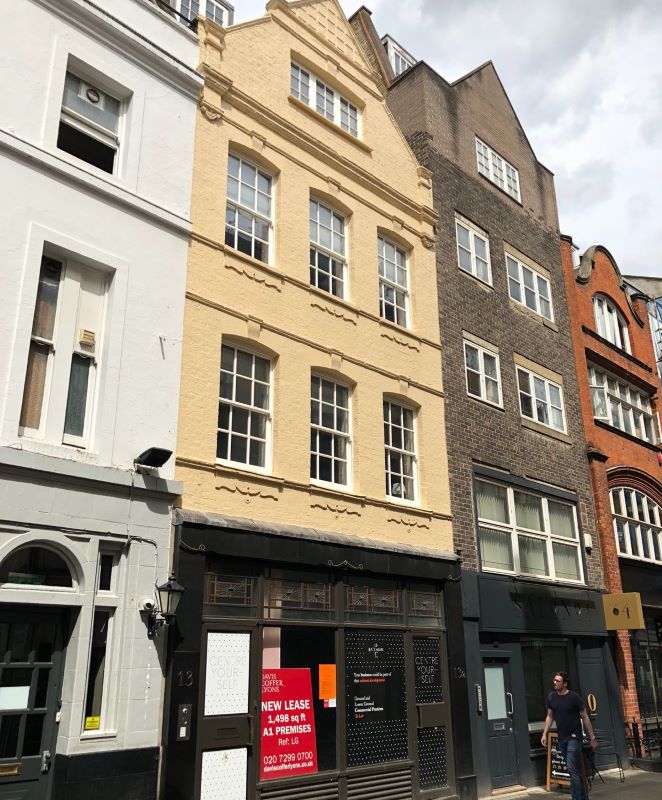 9 Regency Mews & 13 Bateman Street, Soho, London, W1D 3AF