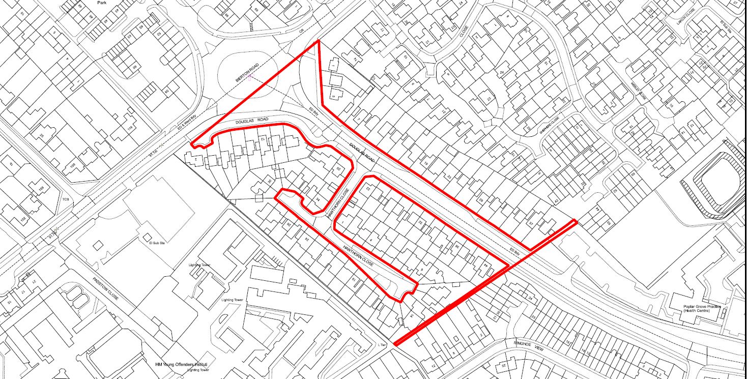 Land at Douglas Road, Aylesbury, Buckinghamshire, HP20 1ES