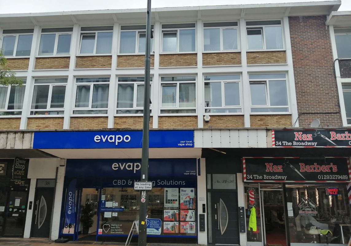 38A The Broadway, Crawley, West Sussex, RH10 1HG