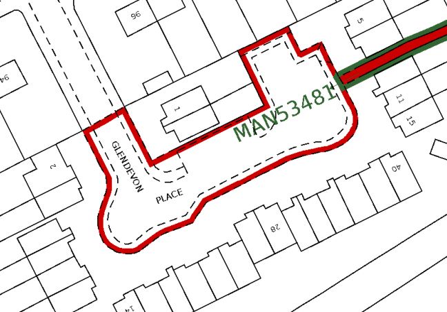 Land at Glendevon Place, Whitefield, Manchester, Lancashire, M45 6EH