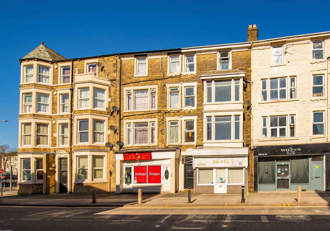 Flat 2, 88 Euston Road, Morecambe, Lancashire, LA4 5LD