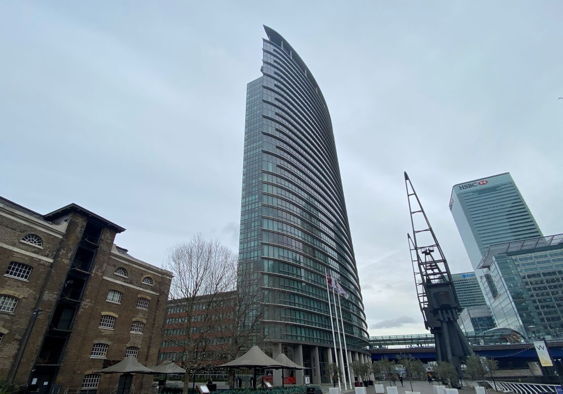 Apartment 2103, 26 Hertsmere Road, Canary Wharf, London, E14 4EF