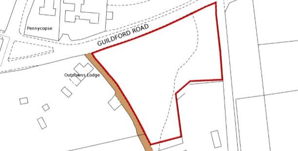 Land on the South Side of Guildford Road, Effingham, Leatherhead, Surrey, KT24 5QN