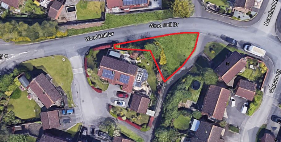 Land Adjacent to 8 Wood Hall Drive, Swindon, Wiltshire, SN2 2RA