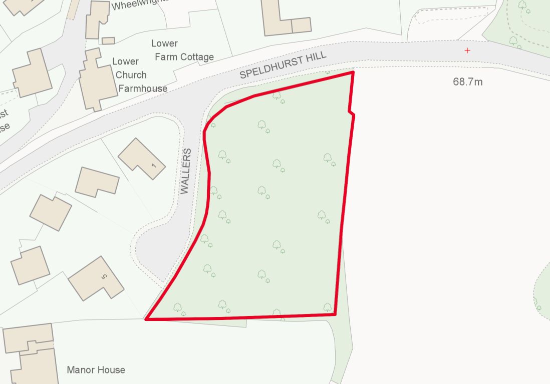 Land Adjoining Wallers, Speldhurst, Tunbridge Wells, Kent, TN3 0NH