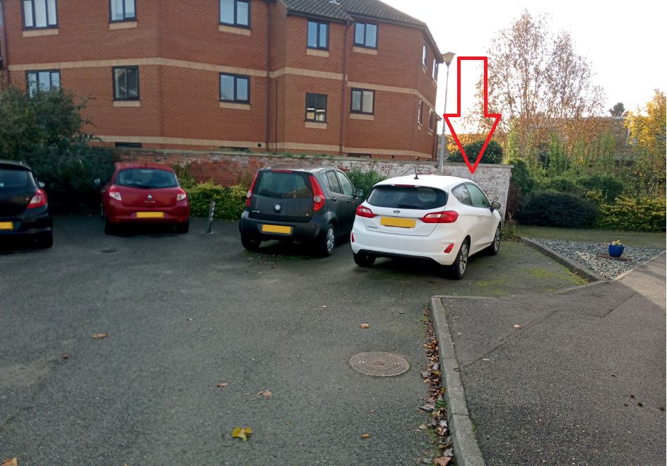 Parking Space at Croft Court, 21 Gregory Street, Sudbury, Suffolk, CO10 1HE