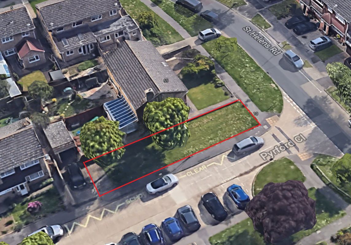 Land adjoining 55 St Helens Road, Gosport, Hampshire, PO12 2RL