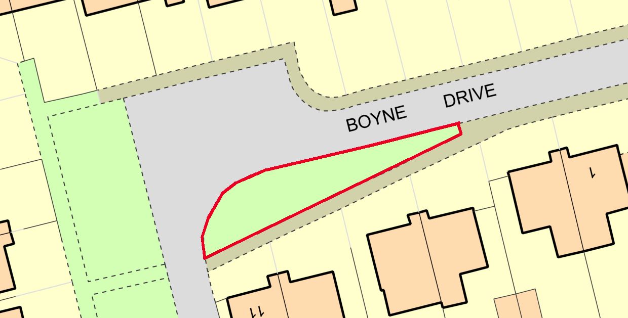 Plot F, Land at Boyne Drive, Chelmsford, Essex, CM1 7QW