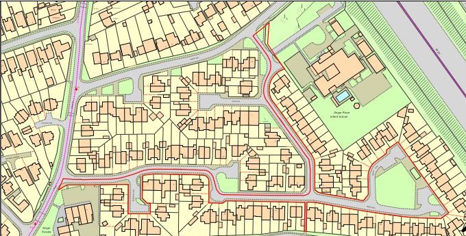 Land North Of Coombelands Lane, The East Of Ongar Hill And On The South Of Liberty Lane, Addlestone, Surrey, KT15 1JG