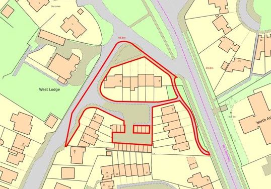 Land and Roadways On The East Side Of Trafalgar Road, Horsham, West Sussex, RH12 2DE