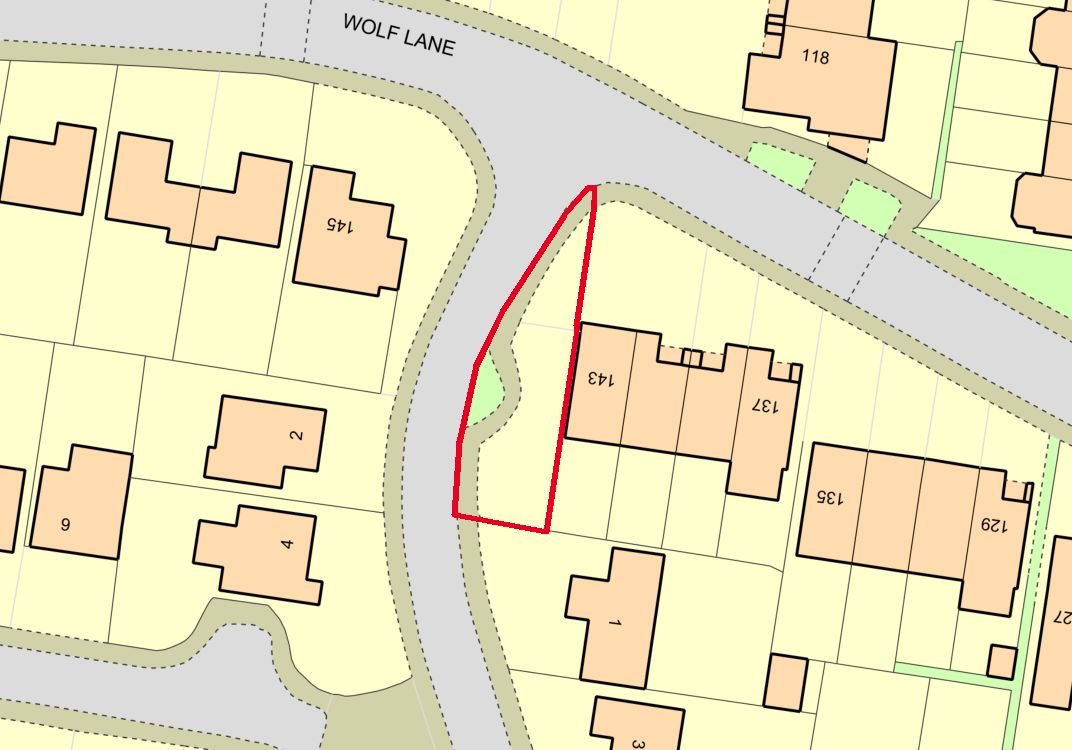 Land Adjacent to 143 Wolf Lane, Windsor, Berkshire, SL4 4YY