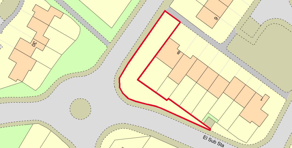 Land at 8 Wye Close, Bicester, Oxfordshire, OX26 2NL