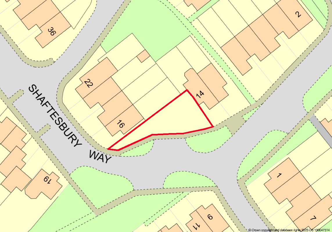 Land Adjacent to 16 Shaftesbury Way, Royston, Hertfordshire, SG8 9DE