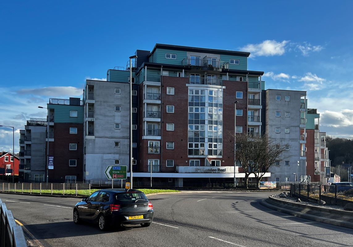 Flat 7 Tower Court, London Road, Newcastle-under-Lyme, Staffordshire, ST5 1LT