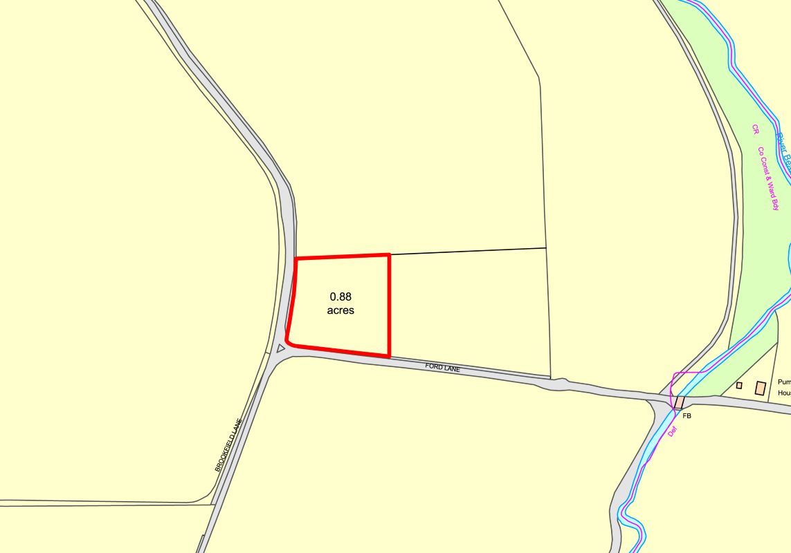 Land on Brookfield Lane, Aston End, Stevenage, Hertfordshire, SG2 7HG