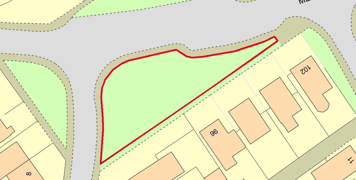 Land Adjacent to 1 Falcon Crescent, Weston-super-Mare, Avon, BS22 8RX