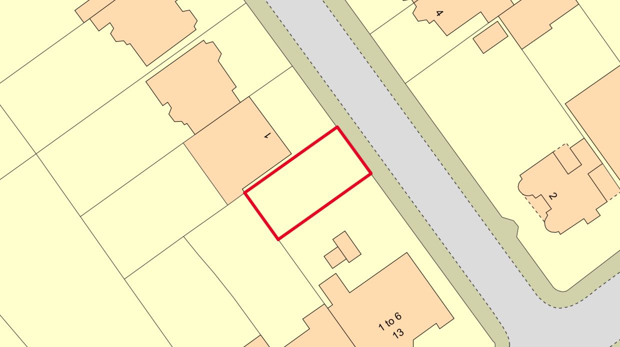 Land on the South Side of 1 Manor Hall Avenue, Hendon, London, NW4 1NY