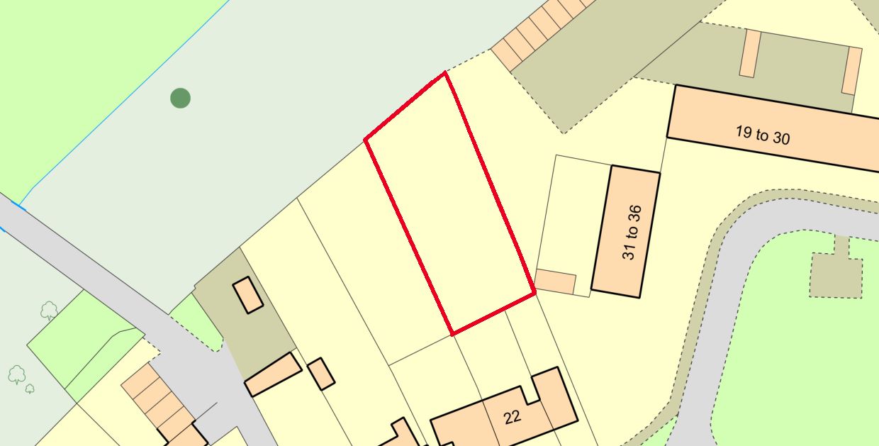 Land to the Rear of 22 and 22A Western Avenue, Buckingham, MK18 1LN