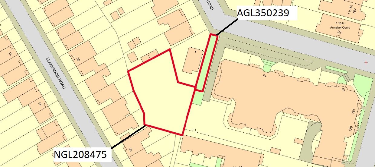 Land to the Side and Rear of 1 Hodford Road, Golders Green, London, NW11 8NL