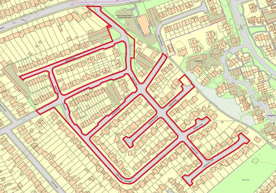 Land and Roadways at Ashen Vale, Selsdon, South Croydon, Surrey, CR2 8JA