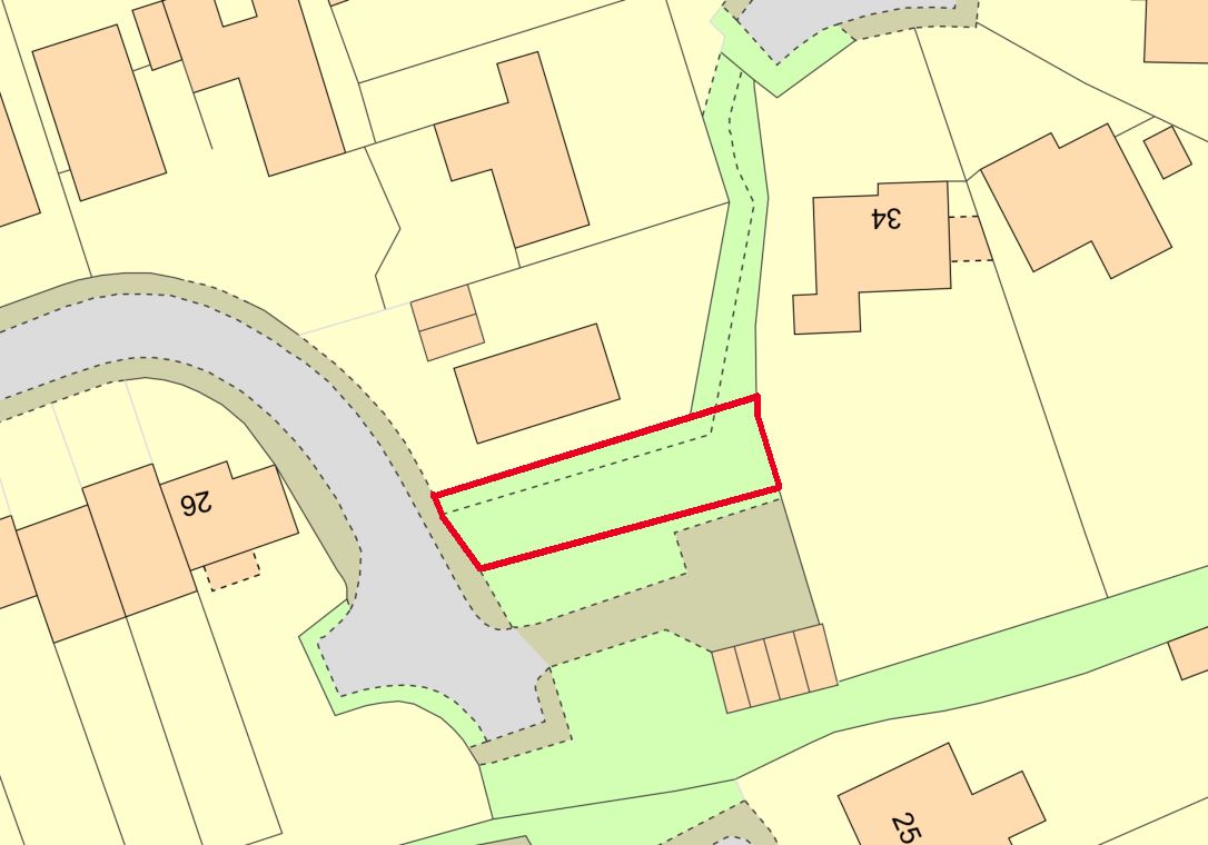 Land at 25 Elmers Way, Bransgore, Christchurch, Dorset, BH23 8HB