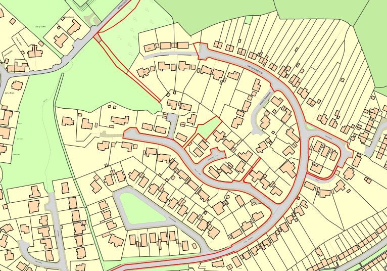 Land On South East Side Of Springfield Road, Carmarthen, Dyfed, SA31 1ED