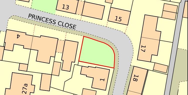 Land at Princess Close, Flitwick, Bedford, Bedfordshire, MK45 1FH