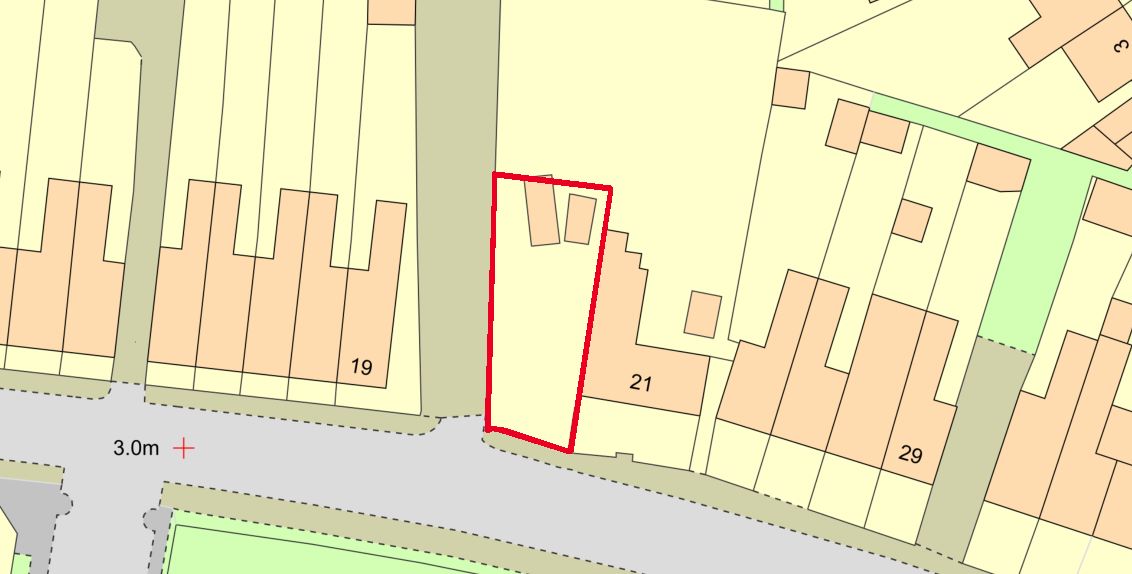 Land Adjacent to 21 Belmont Road, Whitstable, Kent, CT5 1QJ