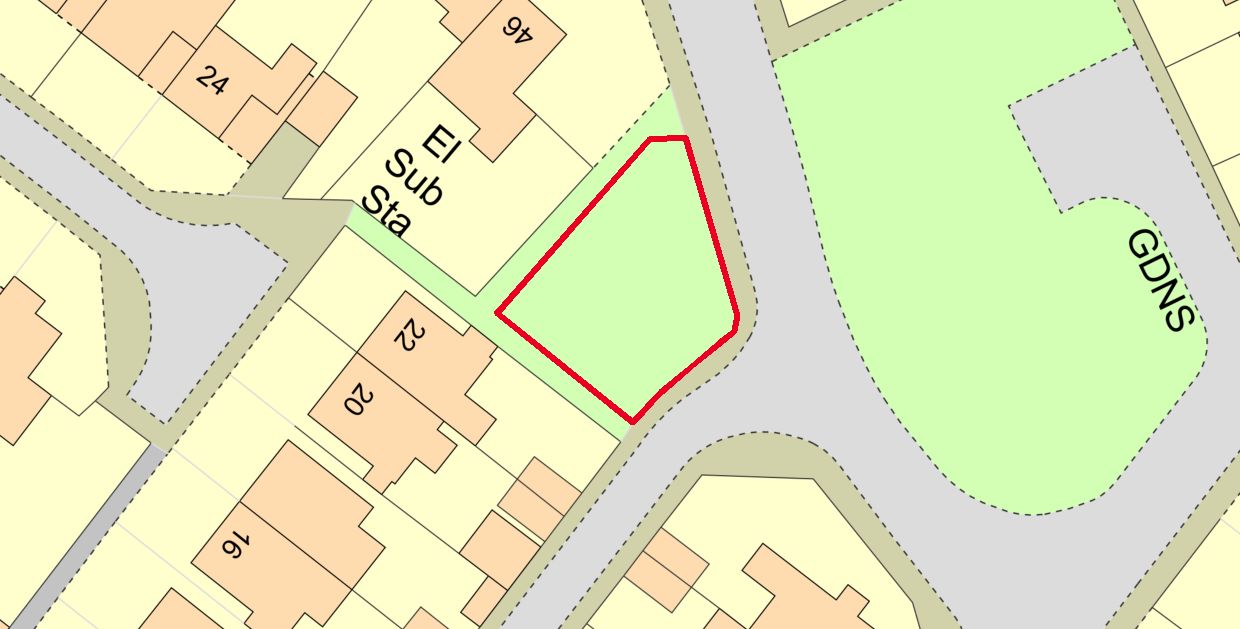 Land Adjacent to 46 Friars Avenue, Stone, Staffordshire, ST15 0AF