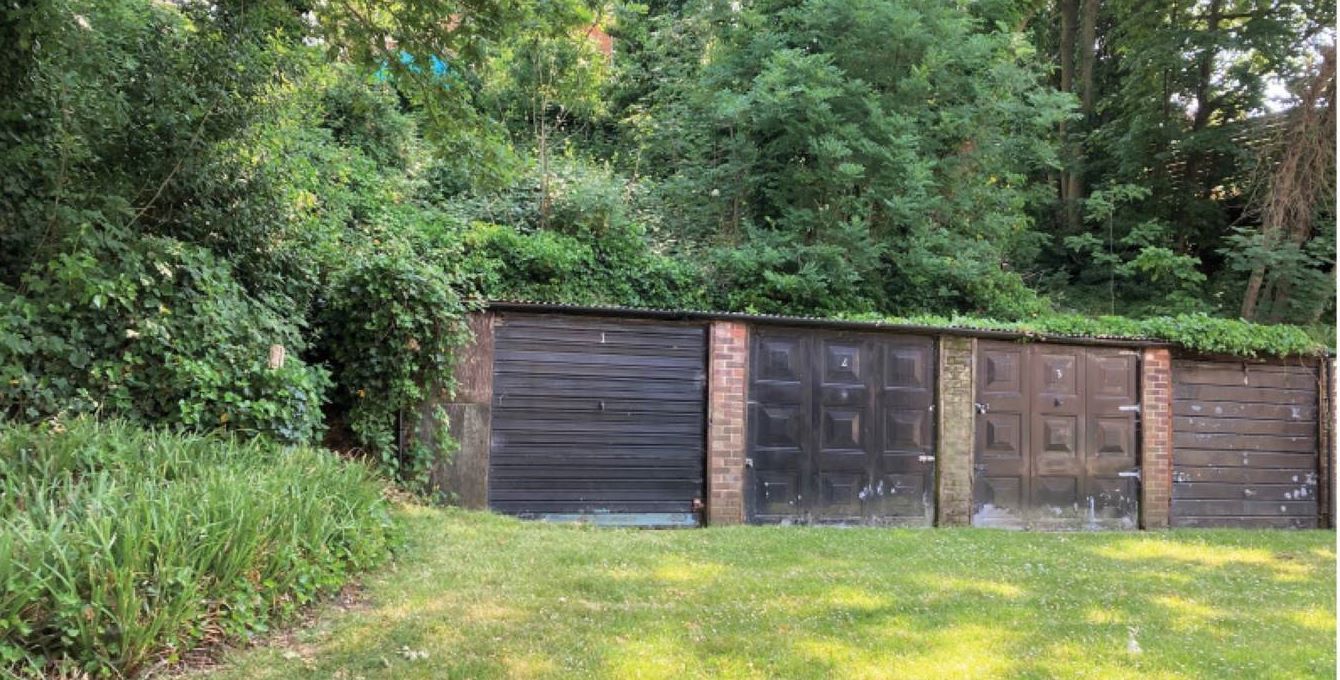 Garages 1-4 to the Rear of 7-12 Woodside Court, Woodside Road, Southampton, Hampshire, SO17 2GR