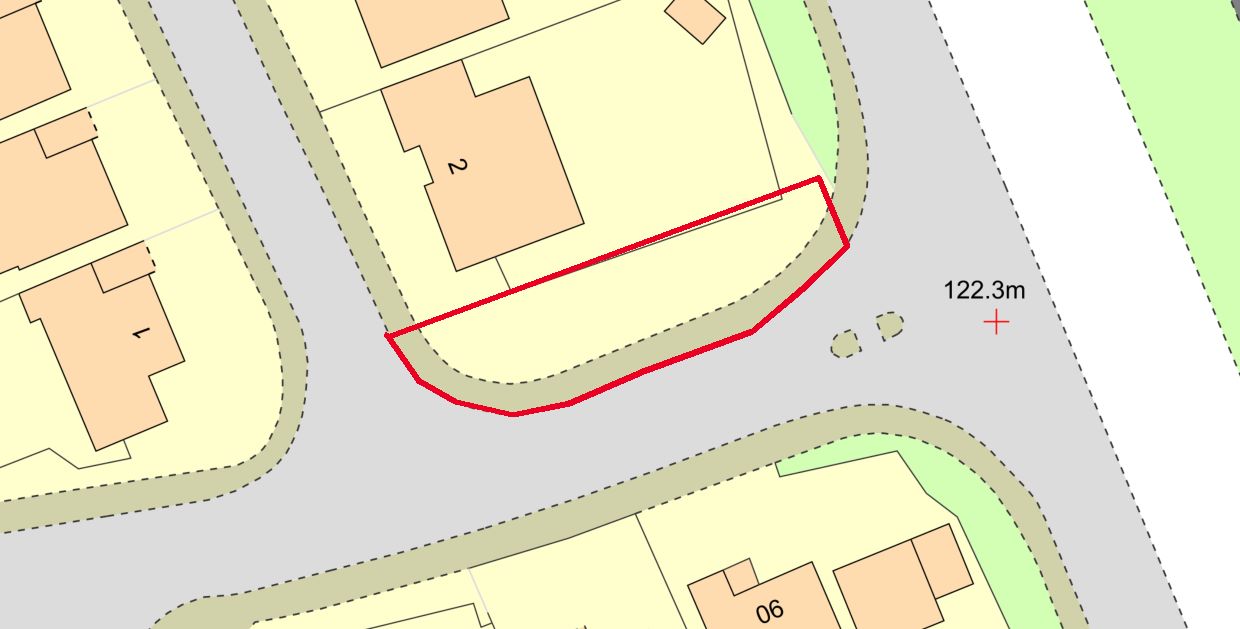 Land Adjacent to 2 Cherrydale Road and Associated Land, Camberley, Surrey, GU15 1SR