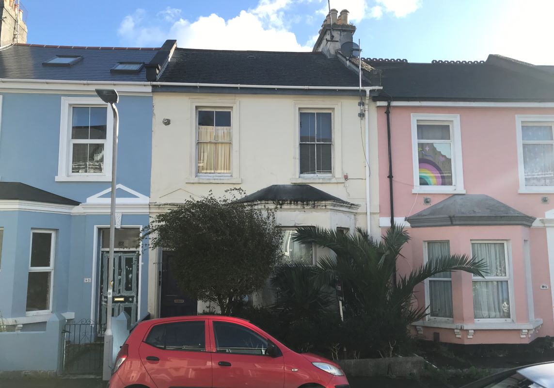 Top Floor Flat, 63 Palmerston Street, Plymouth, Devon, PL1 5LJ