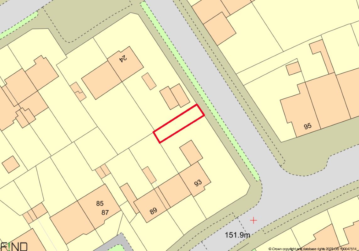 Land to the Rear of 93 Calley Down Crescent, New Addington, Croydon, Surrey, CR0 0EP