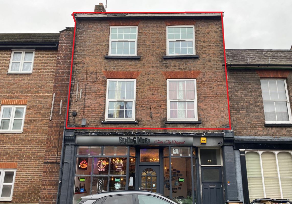 Flat 2, 83 Wellington Street, Luton, Bedfordshire, LU1 5AF