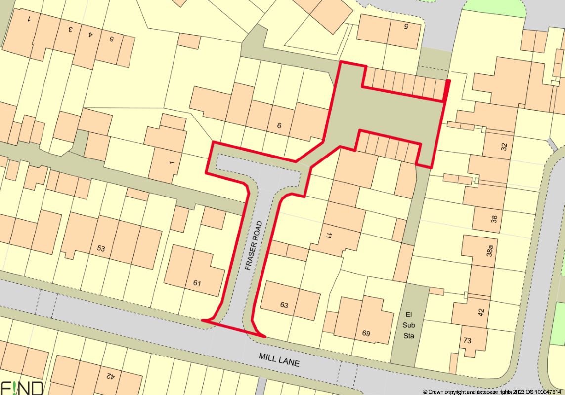 Land and Roadways at Fraser Road, Cheshunt, Hertfordshire, EN8 0JW