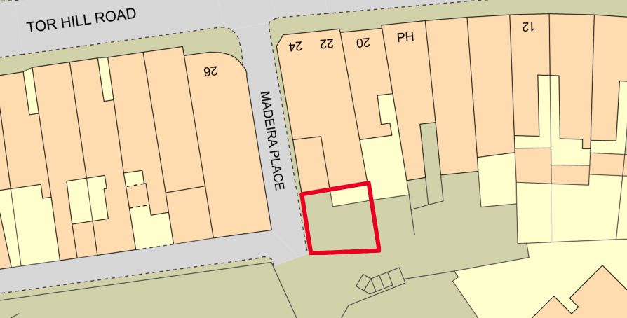 Parking Spaces Associated with 15 Madeira Place, Torquay, Torbay, TQ2 5RD