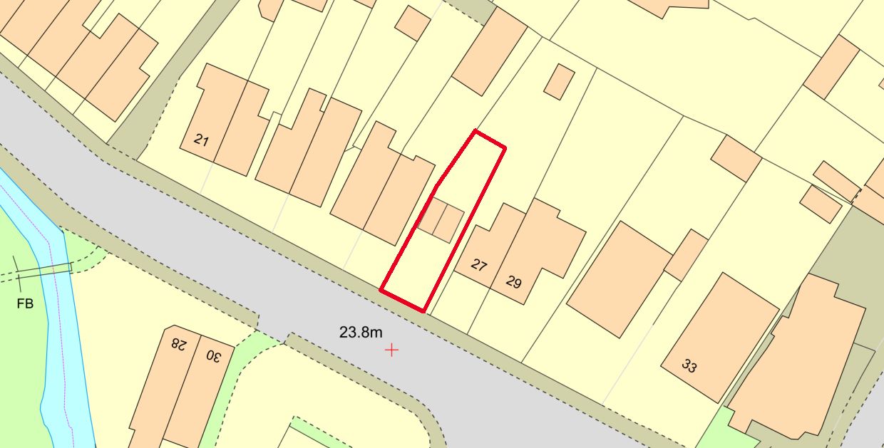 Land adjacent to 27 Honey Lane, Waltham Abbey, Essex, EN9 3AS