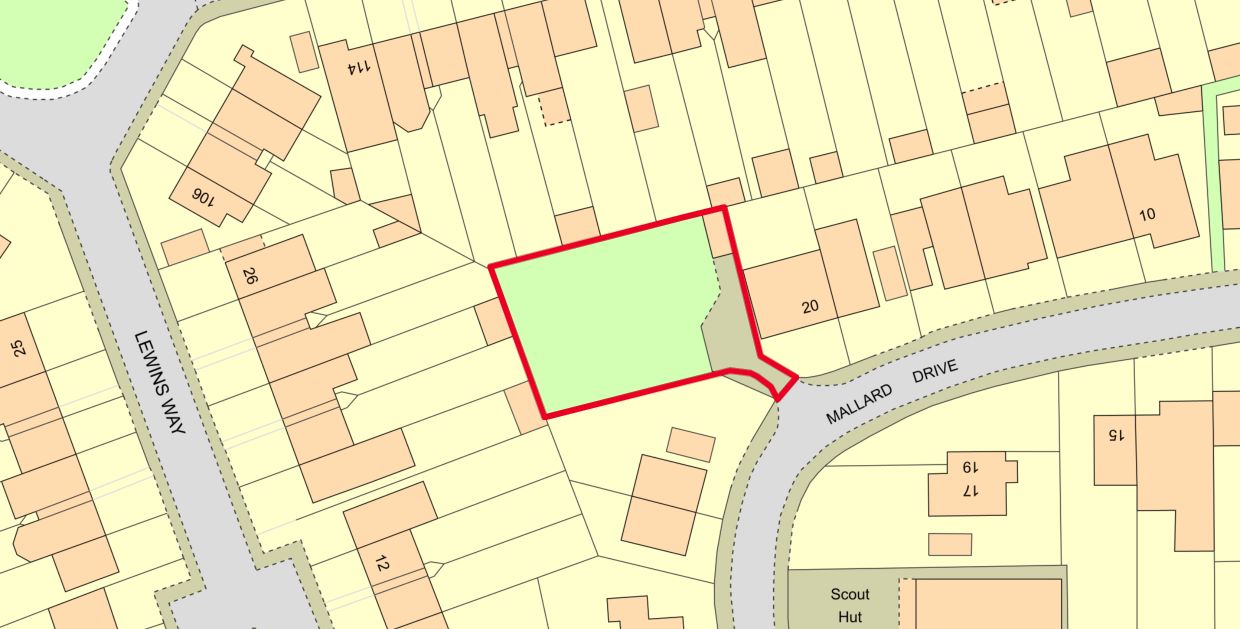 Land Adjacent to 20 Mallard Drive, Slough, Buckinghamshire, SL1 5BW