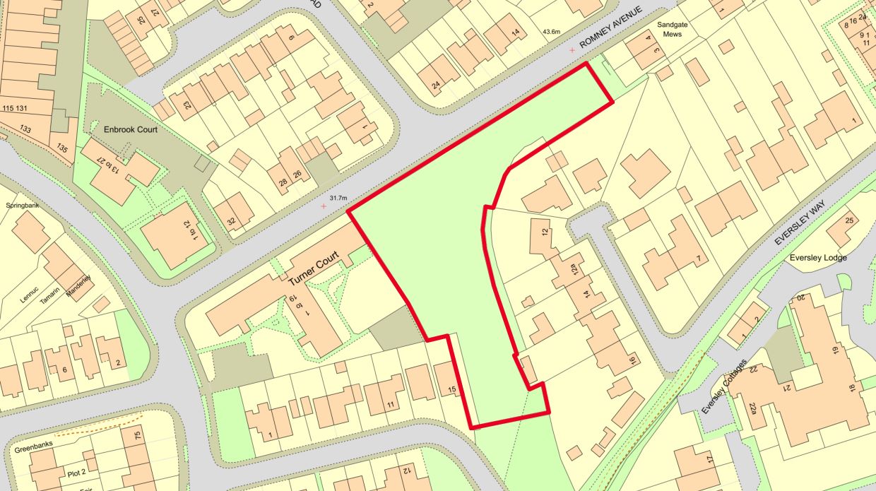 Land at Romney Avenue, Folkestone, Kent, CT20 3QJ