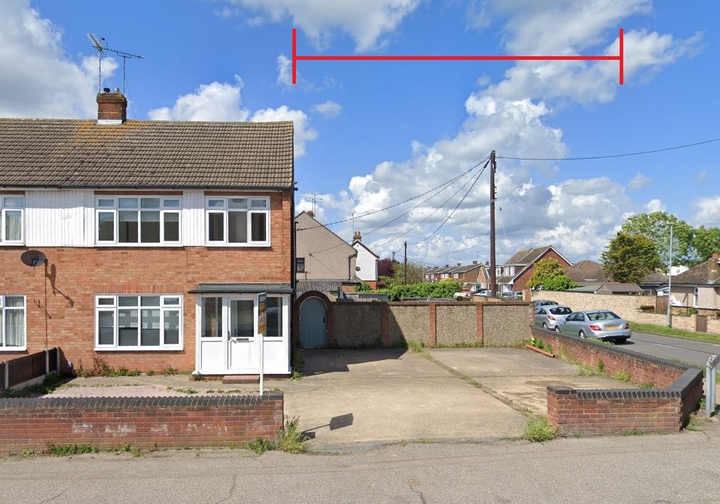 Land Adjacent to 49 Church Road, Benfleet, Essex, SS7 4BP