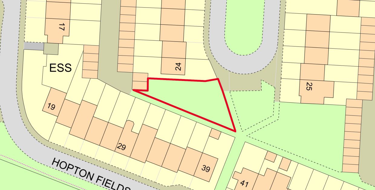 Land at Lindsey Gardens, Hopton Fields, Market Harborough, Leicestershire, LE16 9LB