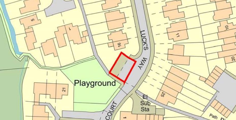 Land Lying to the West Of 16 Lucks Way, Marden, Tonbridge, Kent, TN12 9QW