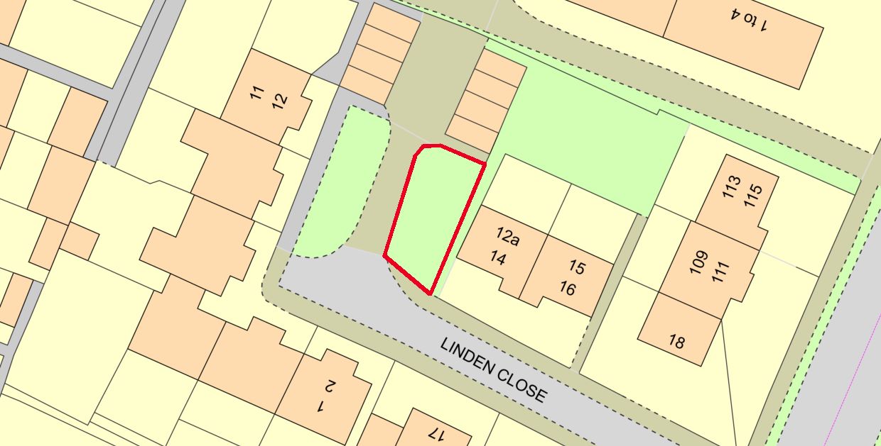 Land Adjacent to 14 Linden Close, Southgate, London, N14 4DP