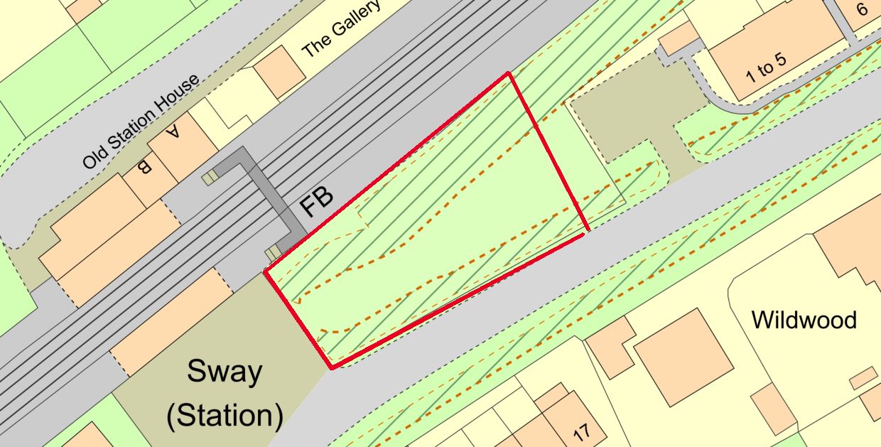 Land Adjacent to 1 Smythe Gardens Station Road, Sway, Lymington, Hampshire, SO41 6BF