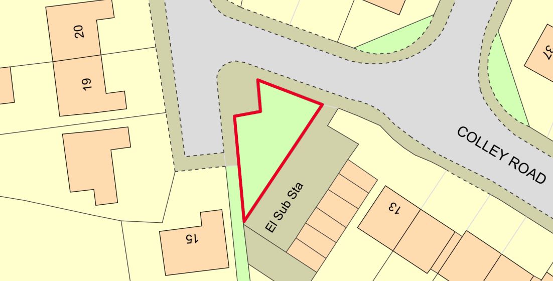 Land on the South East Side of Colley Road, Chelmsford, Essex, CM2 7JQ