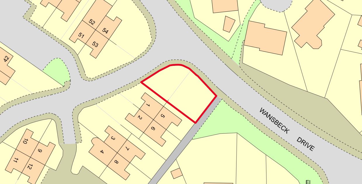 Land Adjacent to 1 & 5 Hambleside, Bicester, Oxfordshire, OX26 2GA